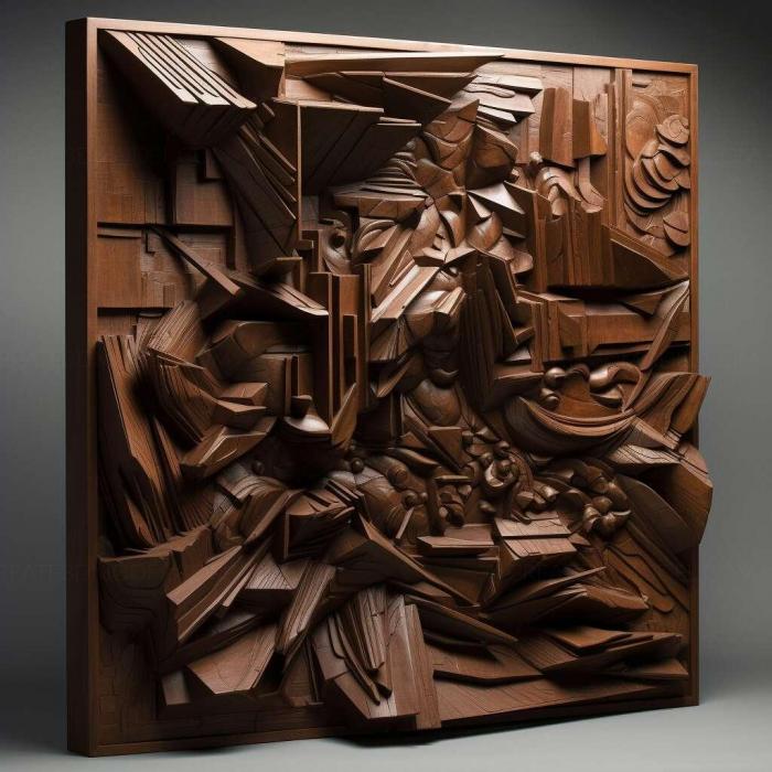 نموذج ثلاثي الأبعاد لآلة CNC 3D Art 